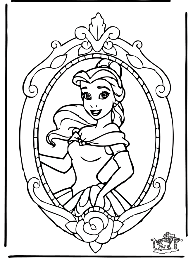 Coloriage Disney Princess à imprimer