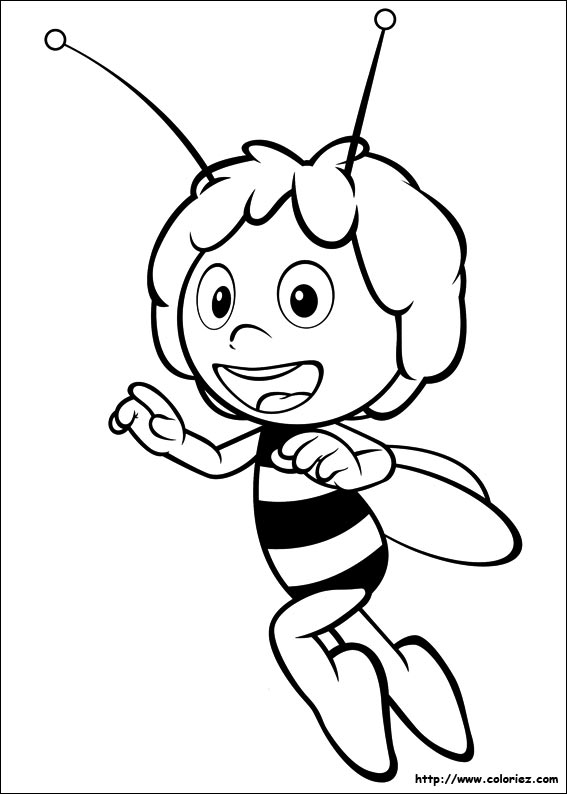 Dessin Abeille Rigolote