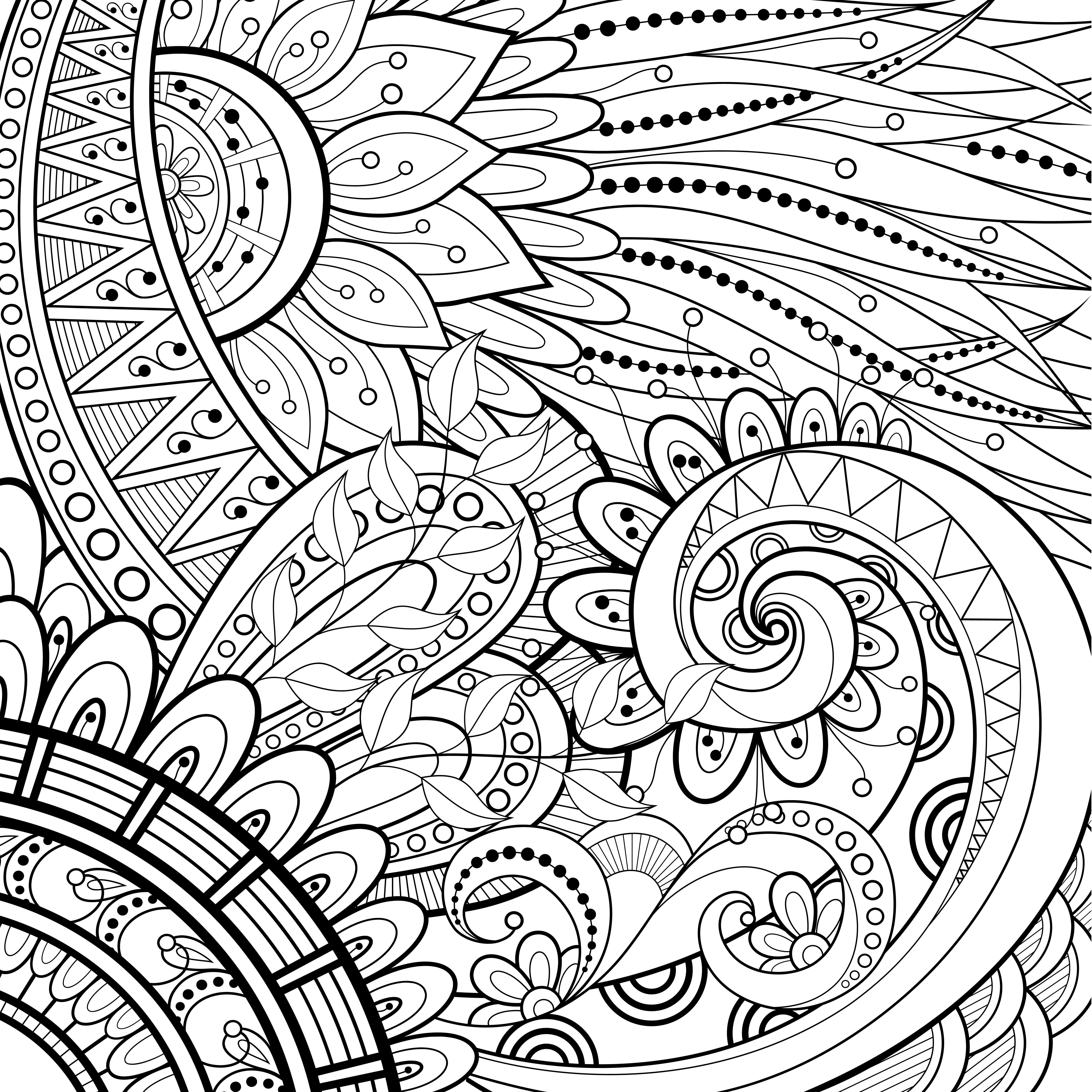 coloriage adulte difficile