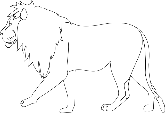 coloriage animaux sauvages