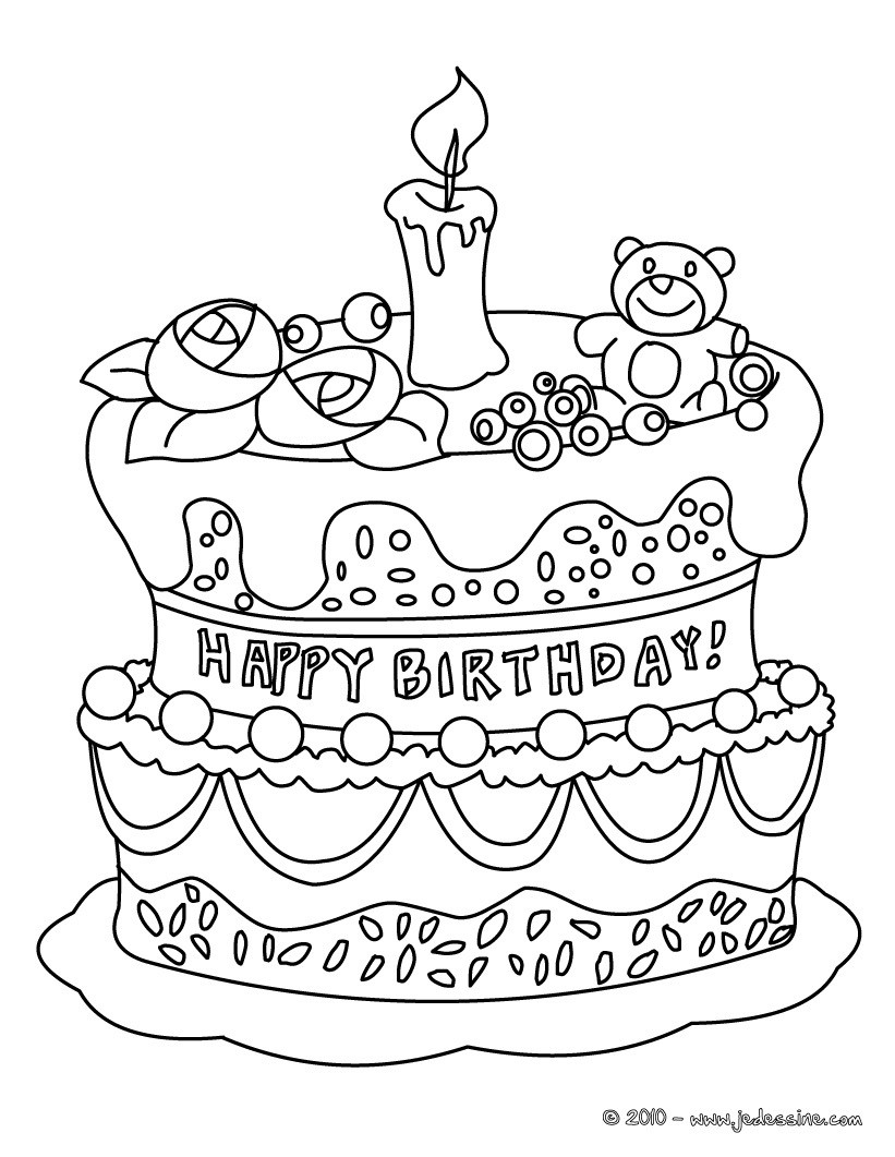 98 dessins de coloriage Anniversaire 5 Ans à imprimer