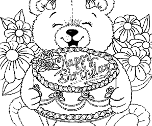 coloriage anniversaire 6 ans