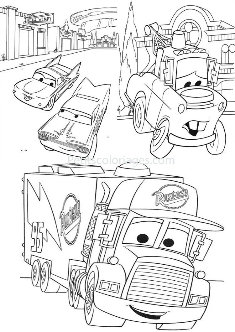 coloriage autobus en ligne