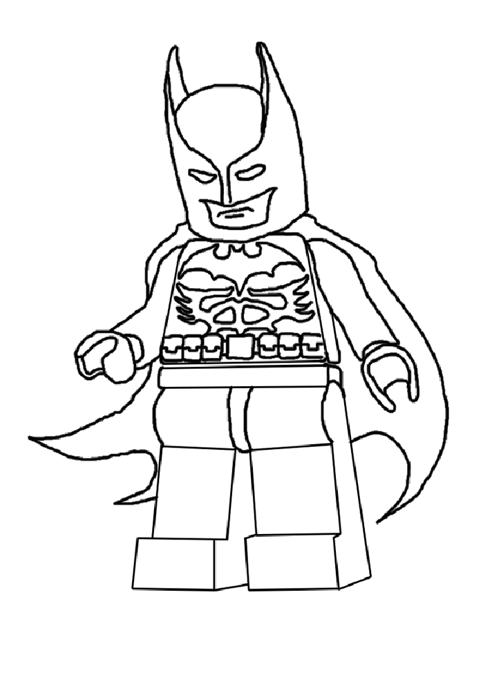 coloriage avengers lego