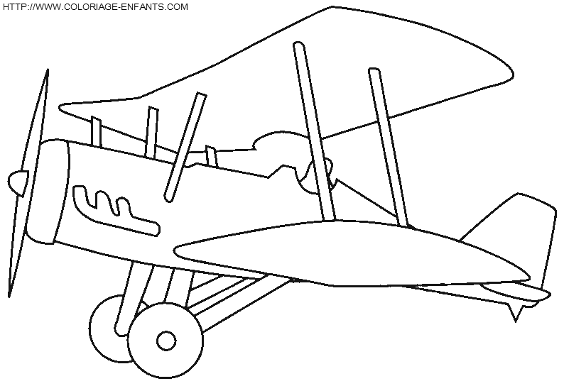 coloriage avions de guerre