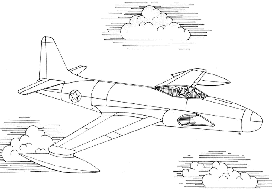 coloriage avions de guerre