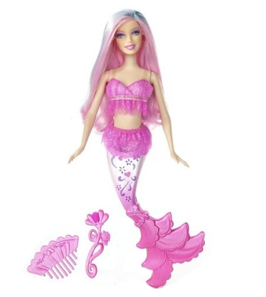 34 dessins de coloriage Barbie Sirène à imprimer