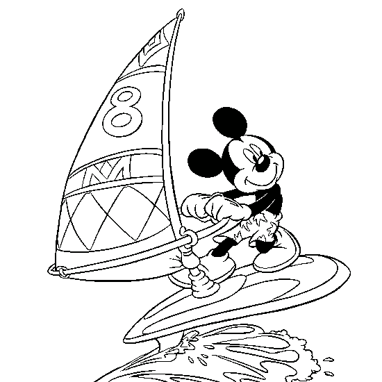 coloriage bateau a voile a imprimer