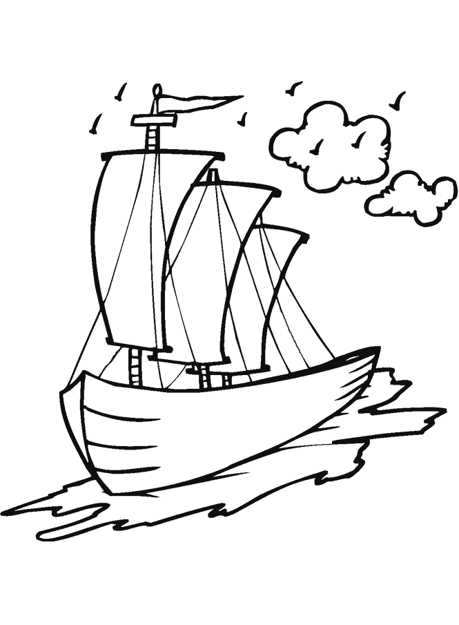 95 dessins de coloriage Bateau De Croisiere à imprimer