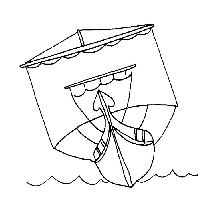 coloriage a dessiner bateau du capitaine crochet