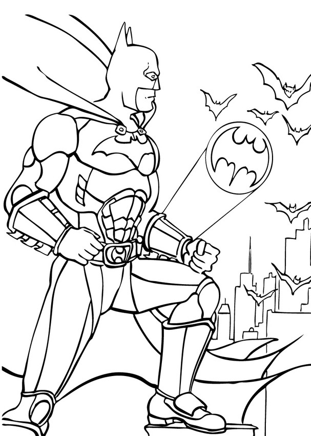 coloriage batman en ligne