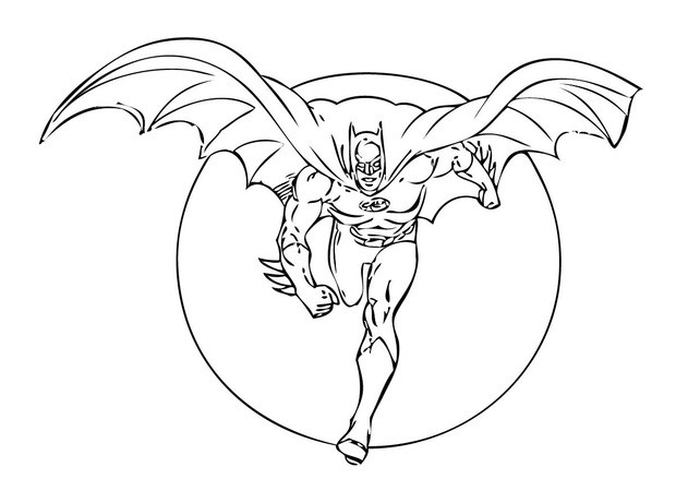 coloriage batman en ligne