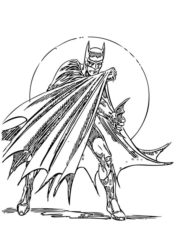 9 dessins de coloriage Batman Vs Superman Coloriage à imprimer