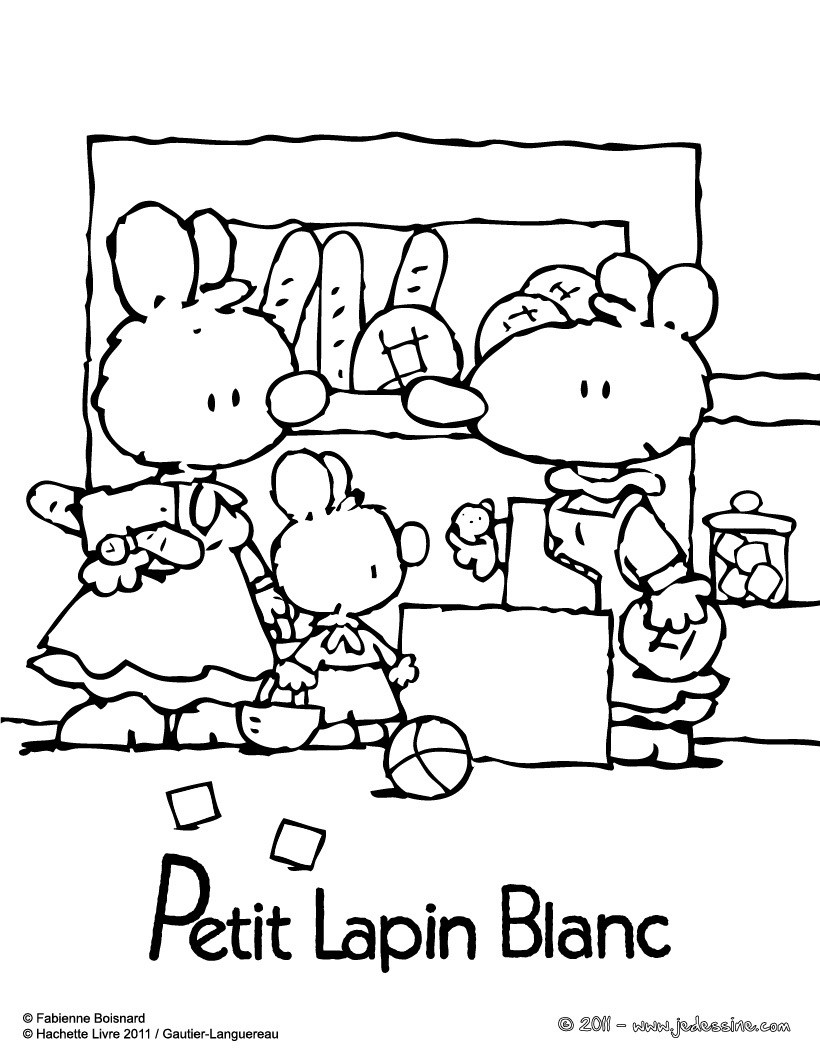 coloriage boulangerie imprimer