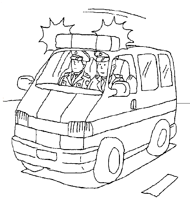 95 dessins de coloriage Camion Ambulance à imprimer