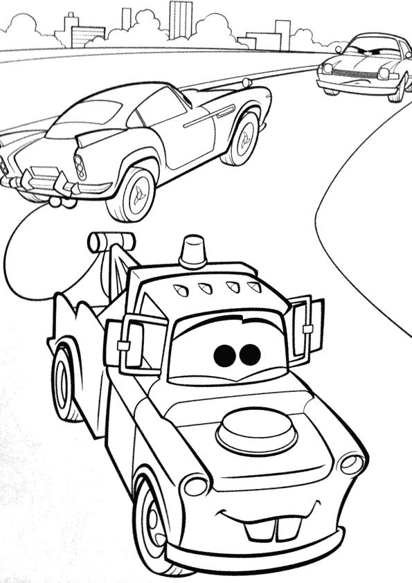 18 dessins de coloriage Cars 2 à Imprimer Gratuit à imprimer