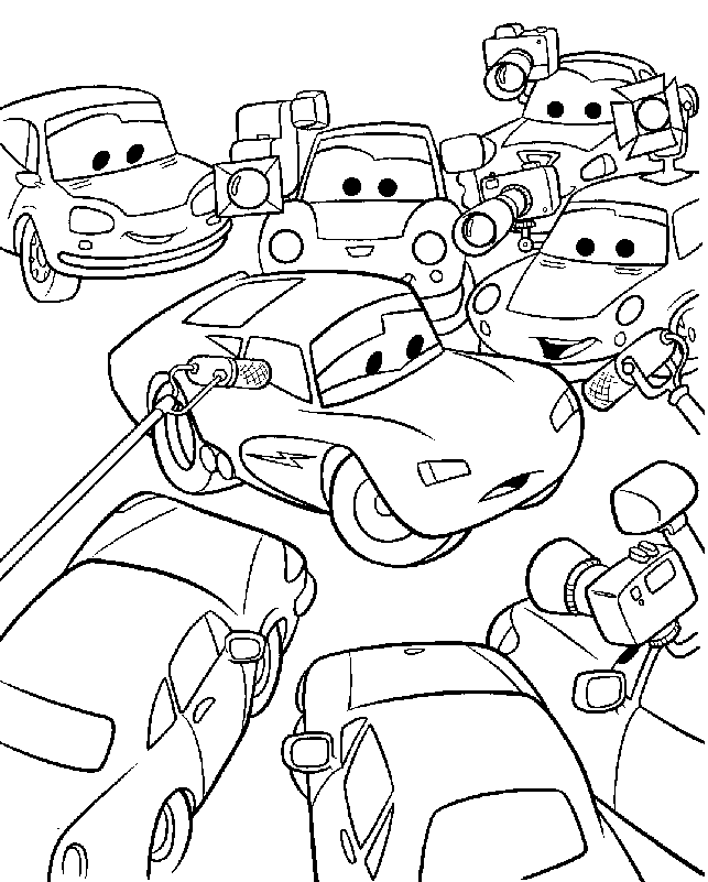 coloriage cars en ligne gratuit