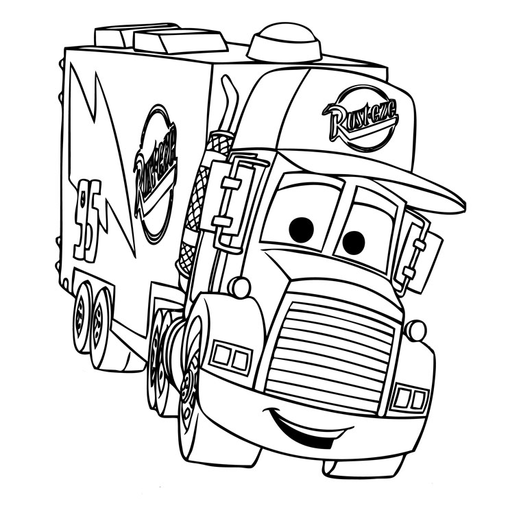 coloriage cars gratuit