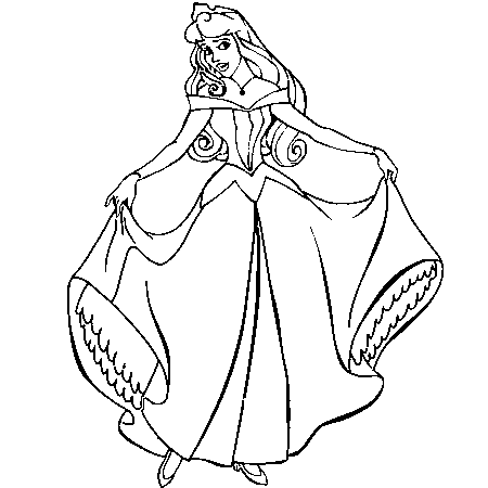 coloriage cendrillon en ligne