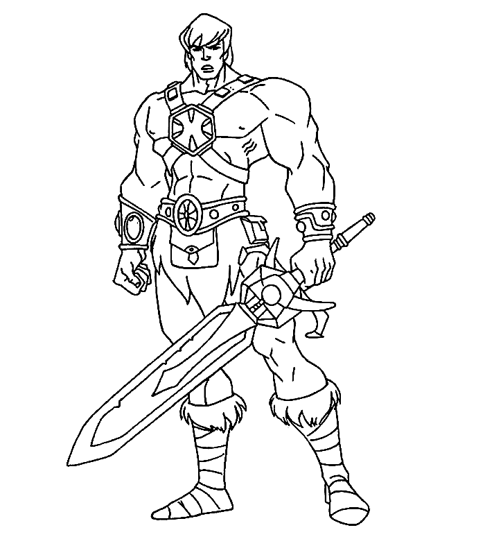 coloriage chevalier