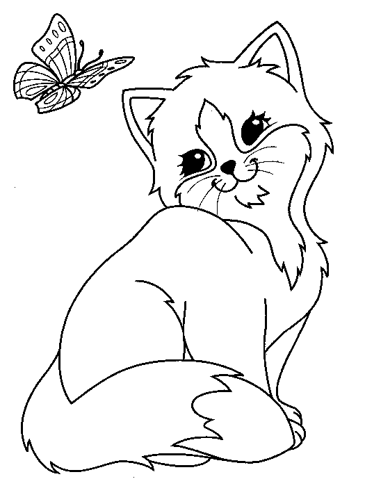 coloriage chien chat