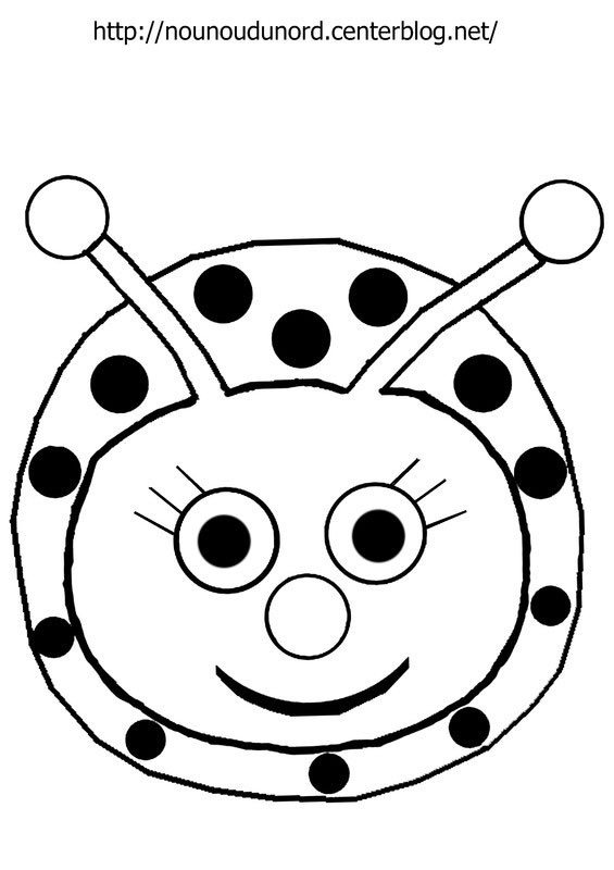 coloriage coccinelle en ligne