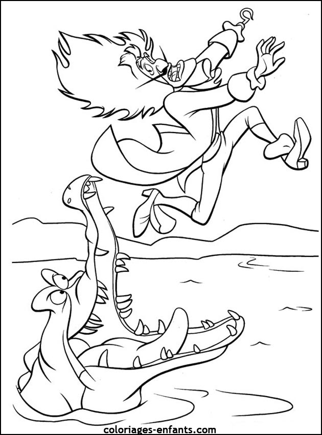 coloriage crocodile a imprimer gratuit