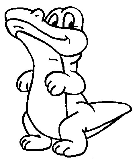 coloriage crocodile gratuit en ligne