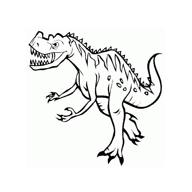 coloriage dinosaure marin