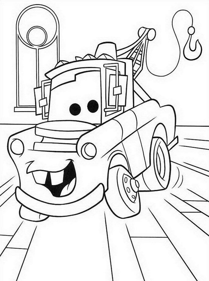 coloriage disney cars