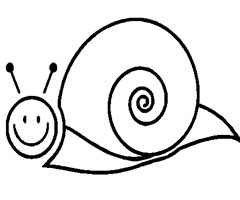 coloriage escargot en ligne