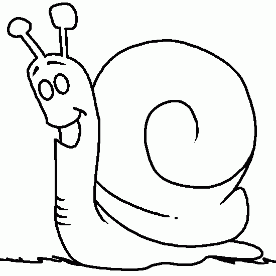 coloriage escargot en ligne