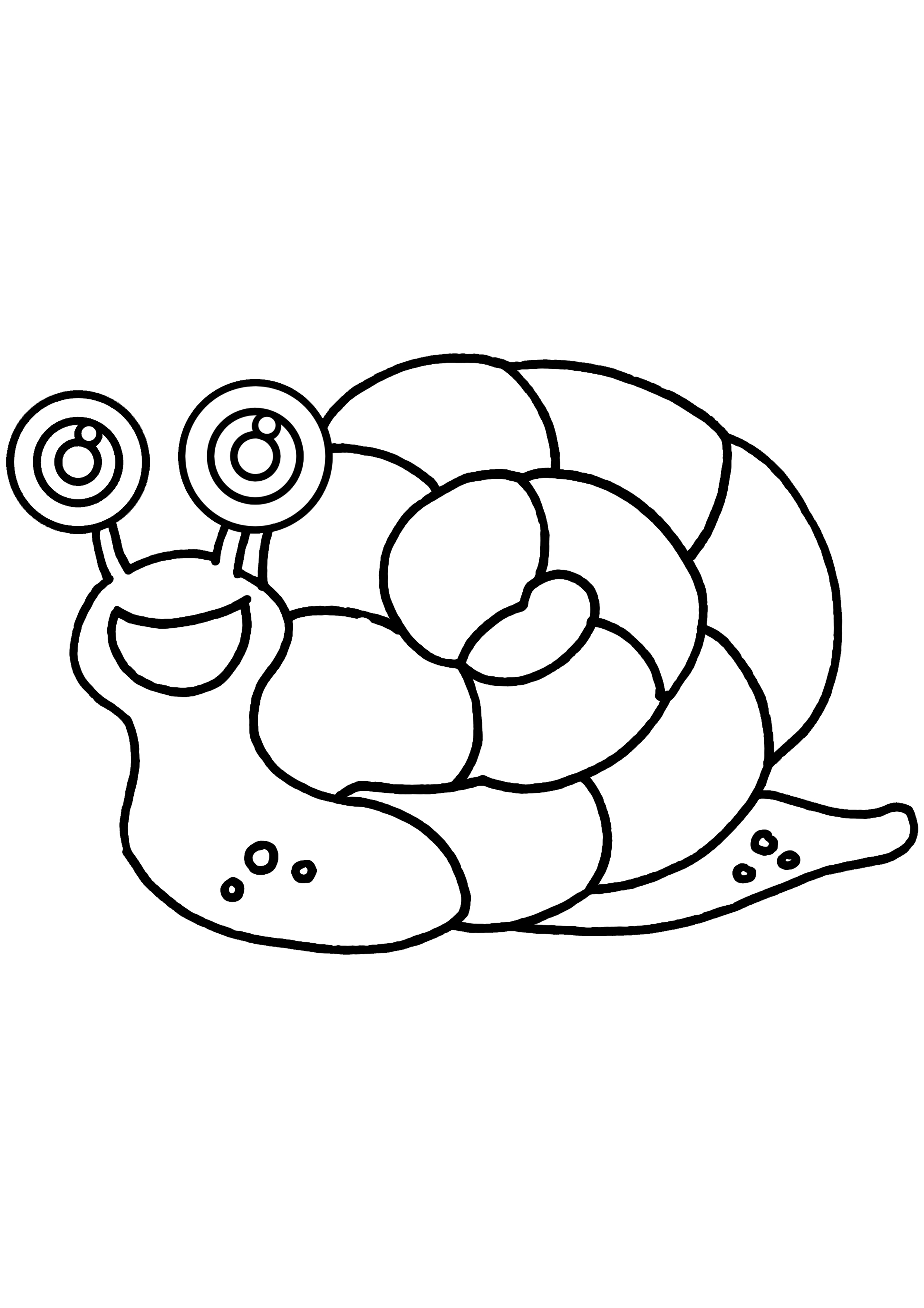 coloriage escargot en ligne