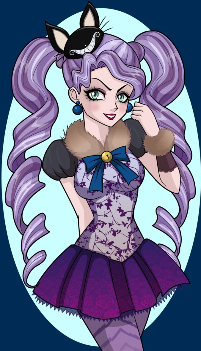 coloriage ever after high kitty