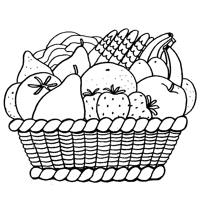 coloriage fruit et legume