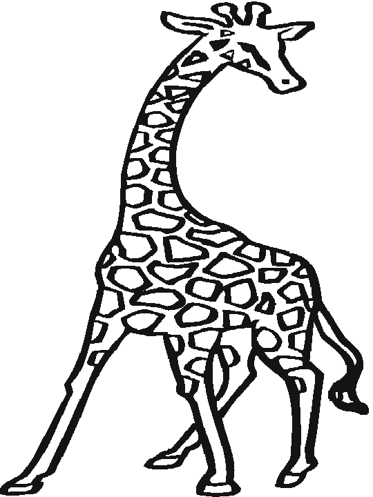 coloriage gilda la girafe