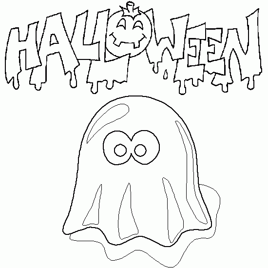 coloriage halloween a imprimer qui fait peur