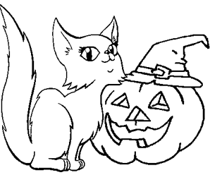 coloriage halloween a imprimer qui fait peur