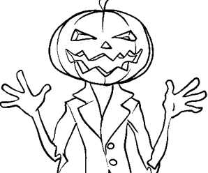 coloriage halloween a imprimer qui fait peur