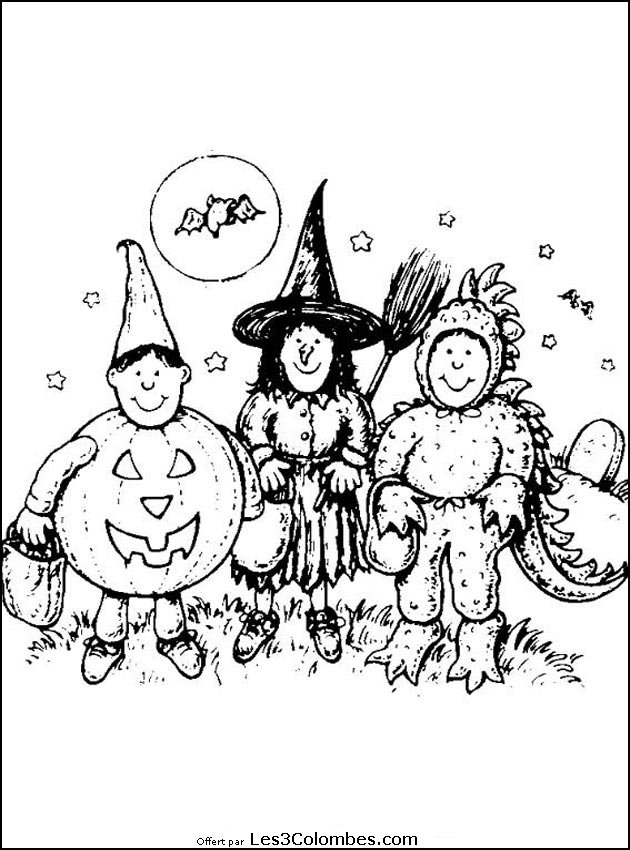 coloriage halloween en ligne gratuit