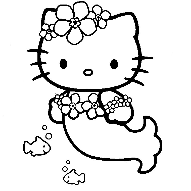 coloriage hello kitty a colorier