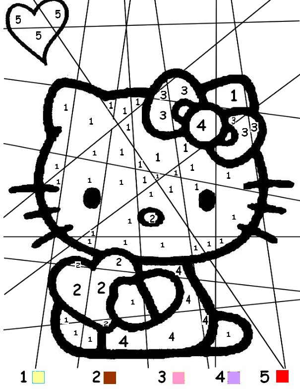 coloriage hello kitty a lecole