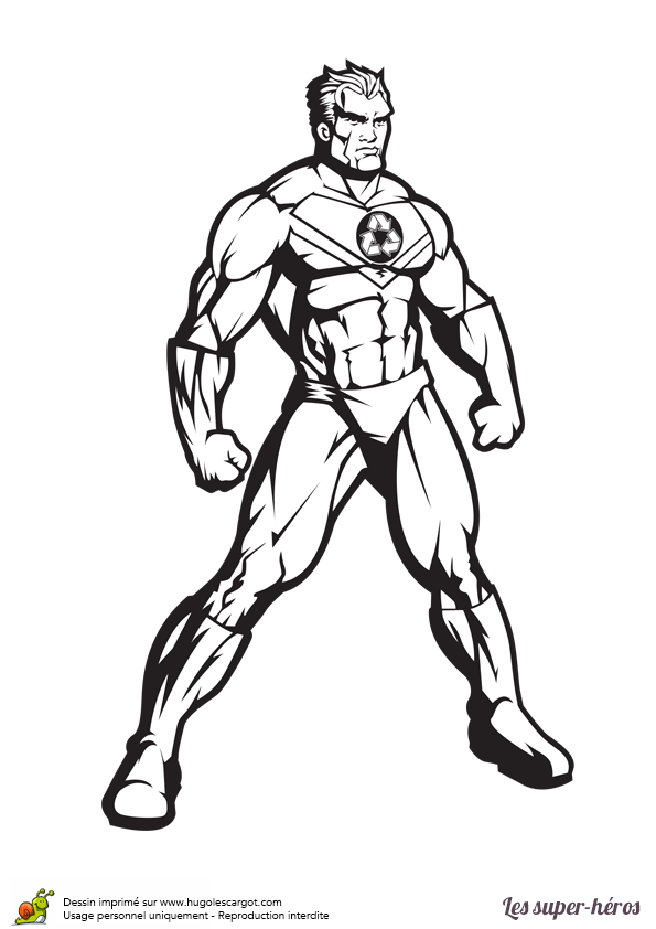 coloriage hero