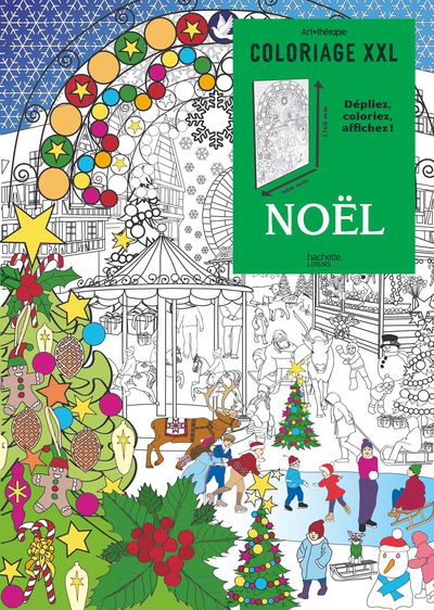 coloriage hiver hachette