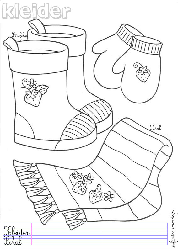 coloriage hiver maternelle