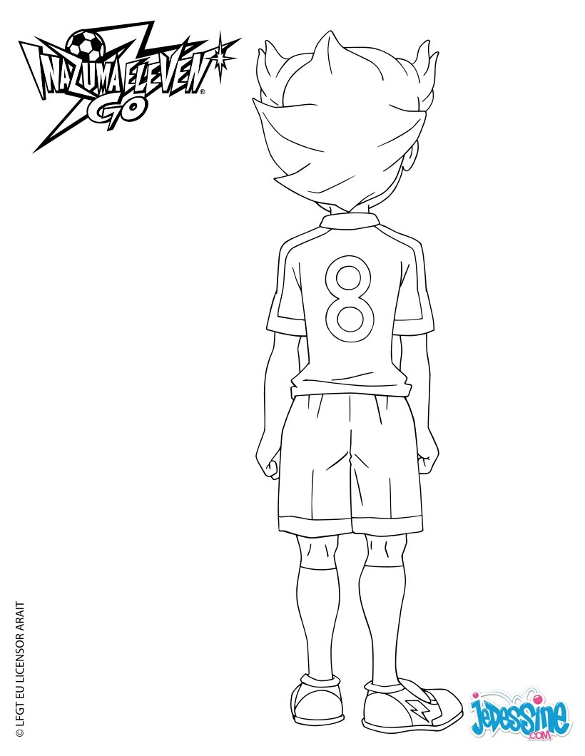 Dessins   imprimer Inazuma Eleven Go Arion   colorier Voir le dessin Voir le dessin