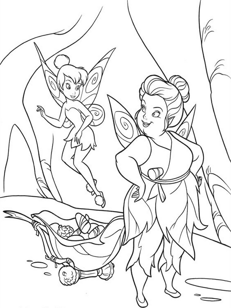 coloriage la fee clochette et la creature legendaire