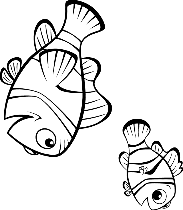 coloriage le monde de nemo