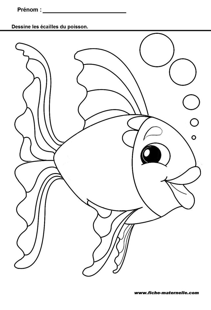 coloriage les poissons rouges matisse