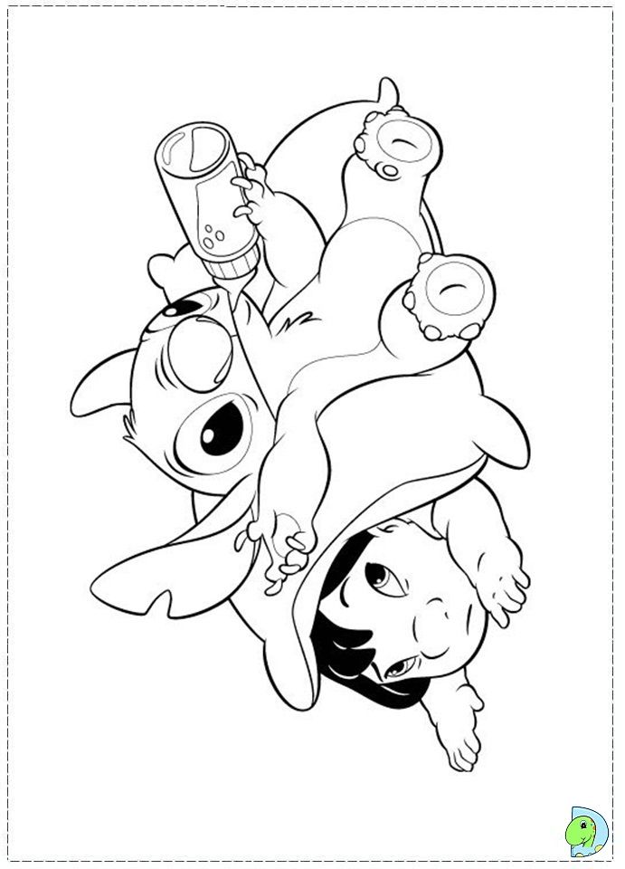 Stitch Sparky Coloring Pages Coloring Pages